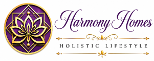 Harmony Homes Holistic Lifestyle Logo