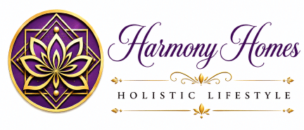 Harmony Homes Holistic Lifestyle Logo